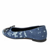 Bailarinas dama 1309 blue jeans