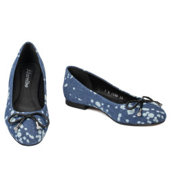 Bailarinas dama 1309 blue jeans