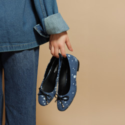 Bailarinas dama 1309 blue jeans lifestyle