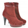 Botines de mujer 1130 antílope burdeos