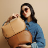 Bolso de mano para mujer 038g camel lifestyle