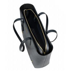 Bolso de mujer de hombro 034g índigo safiano