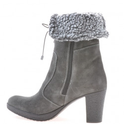 Botas mujer 3266 antracita terciopelo