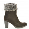 Botas mujer 3266 café ante