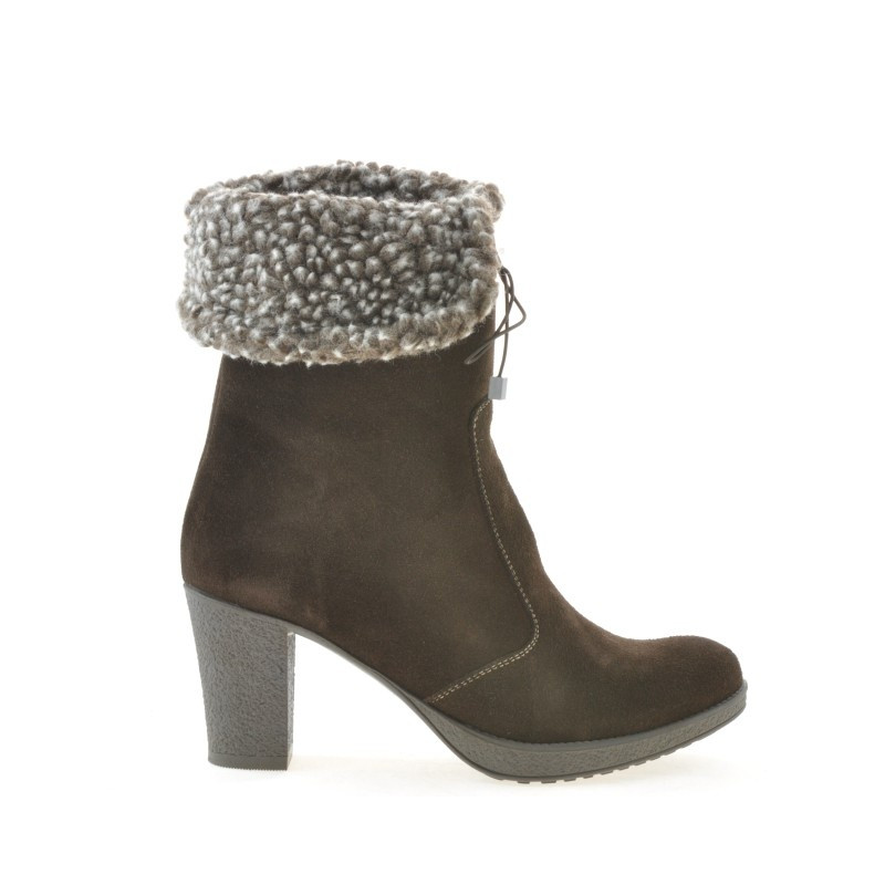 Botas mujer 3266 café ante