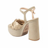 Sandalias mujer 1310 arena ante