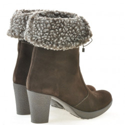 Botas mujer 3266 café ante