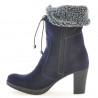 Botas mujer 3266 índigo terciopelo