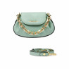 Bolso de mujer de hombro 027g verde menta