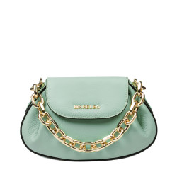 Bolso de mujer de hombro 027g verde menta