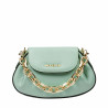 Bolso de mujer de hombro 027g verde menta