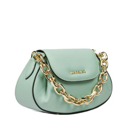 Bolso de mujer de hombro 027g verde menta