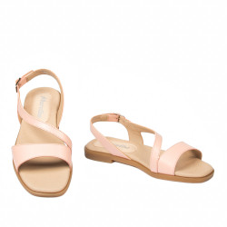 Sandalias de mujer 5112 rosa empolvado
