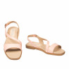 Sandalias de mujer 5112 rosa empolvado