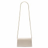 Bolso de hombro para dama 029g beige satinado