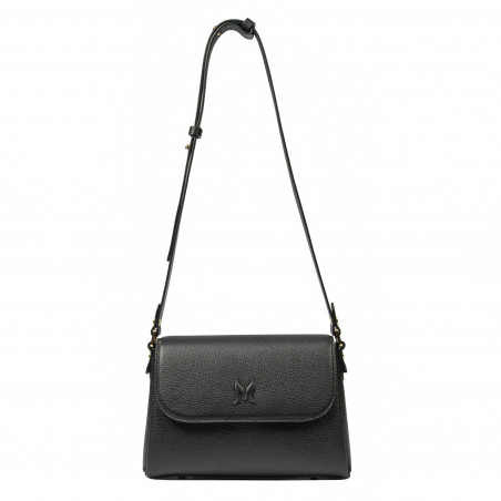 Bolso de mujer de hombro 040g biz negro