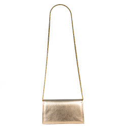 Bolso dama de hombro 029g dorado