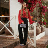 Bolso de mano para dama 039g 01 cavallino cebra lifestyle
