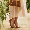 Zapatos elegantes de mujer 1330 camel