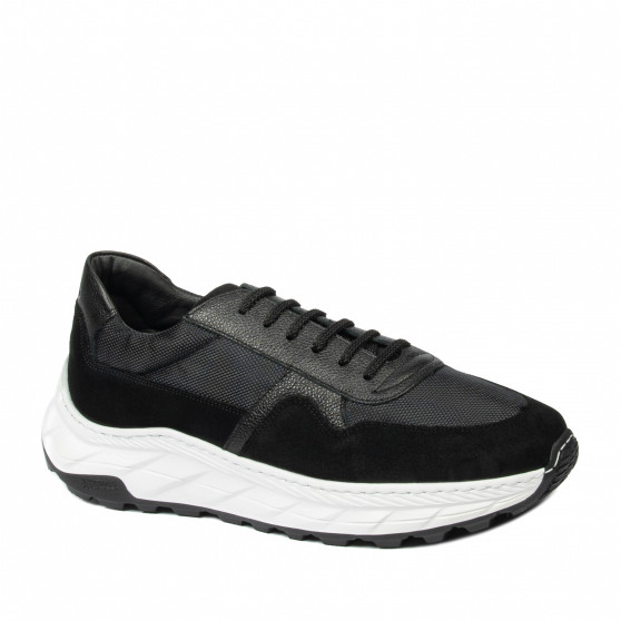 Zapatos casuales/deportivos para hombre 986 negro combinado