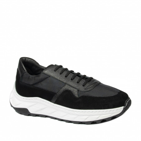 Zapatos casuales/deportivos para hombre 986 negro combinado