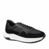 Zapatos casuales/deportivos para hombre 986 negro combinado