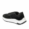 Zapatos casuales/deportivos para hombre 986 negro combinado
