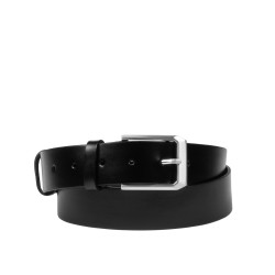 Cinturón de hombre 15-1b negro brillante
