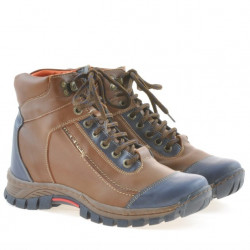 Botas adolescentes 479 marrón+índigo