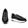 Zapatos casuales/deportivos para hombre 986 negro combinado