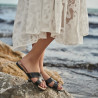 Sandalias de mujer 5111 negro lifestyle