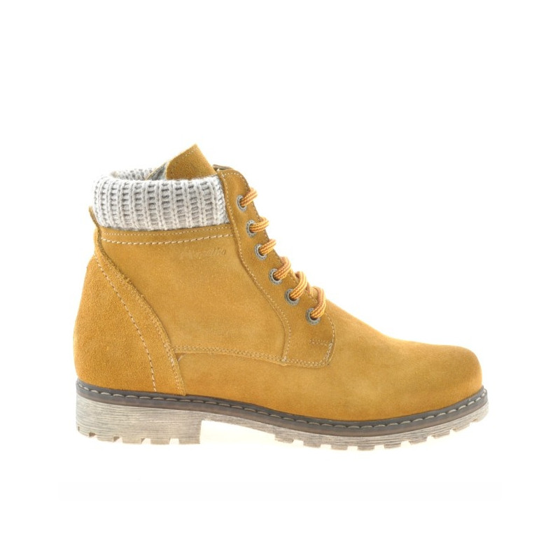 Botas de mujer 3269 amarillo ante