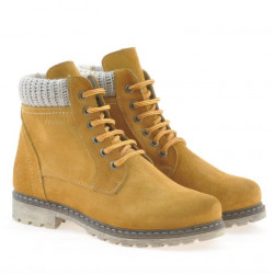 Botas de mujer 3269 amarillo ante