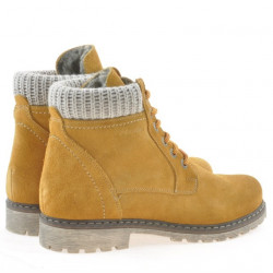 Botas de mujer 3269 amarillo ante