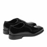 Zapatos elegantes para hombres 985 negro florantic