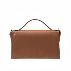 Bolso de mujer de mano 039g marrón coñac