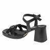 Sandalias de dama 1307 negro
