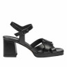 Sandalias de dama 1307 negro