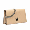 Bolso de mujer de hombro 029g 01 croco nude