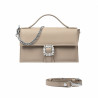Bolso de mano de mujer 039g 01 taupe