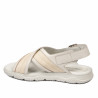 Sandalias para hombre 364 beige combinado