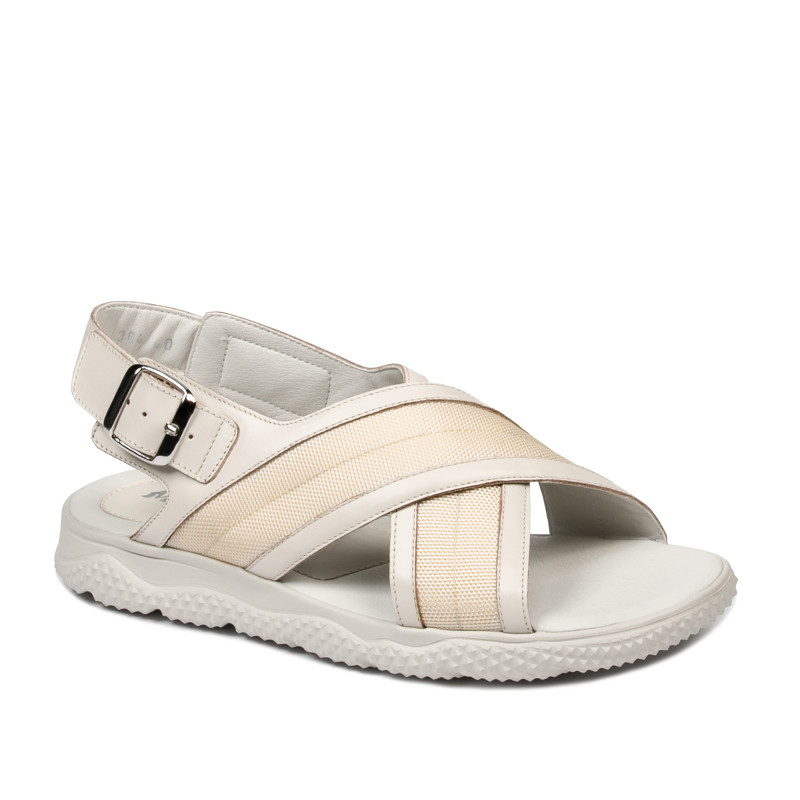 Sandalias para hombre 364 beige combinado