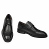 Zapatos elegantes de hombre 990 negro