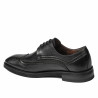 Zapatos elegantes de hombre 990 negro