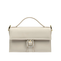 Bolso de mujer de mano 039g marfil