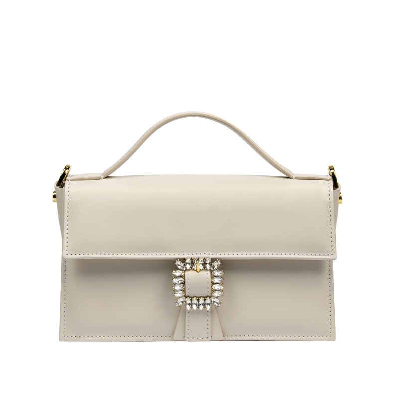 Bolso de mujer de mano 039g marfil