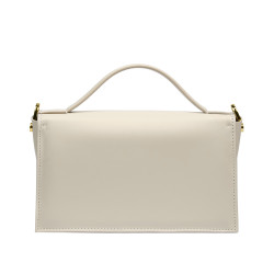 Bolso de mujer de mano 039g marfil