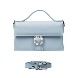 Bolso de mano para mujer 039g 01 azul