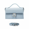 Bolso de mano para mujer 039g 01 azul