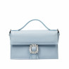 Bolso de mano para mujer 039g 01 azul